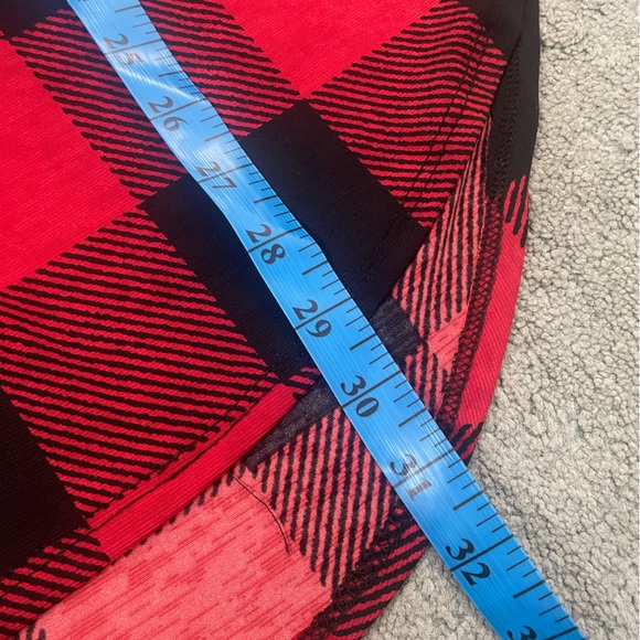 Red Buffalo Plaid Tunic Top - Picture 7 of 7